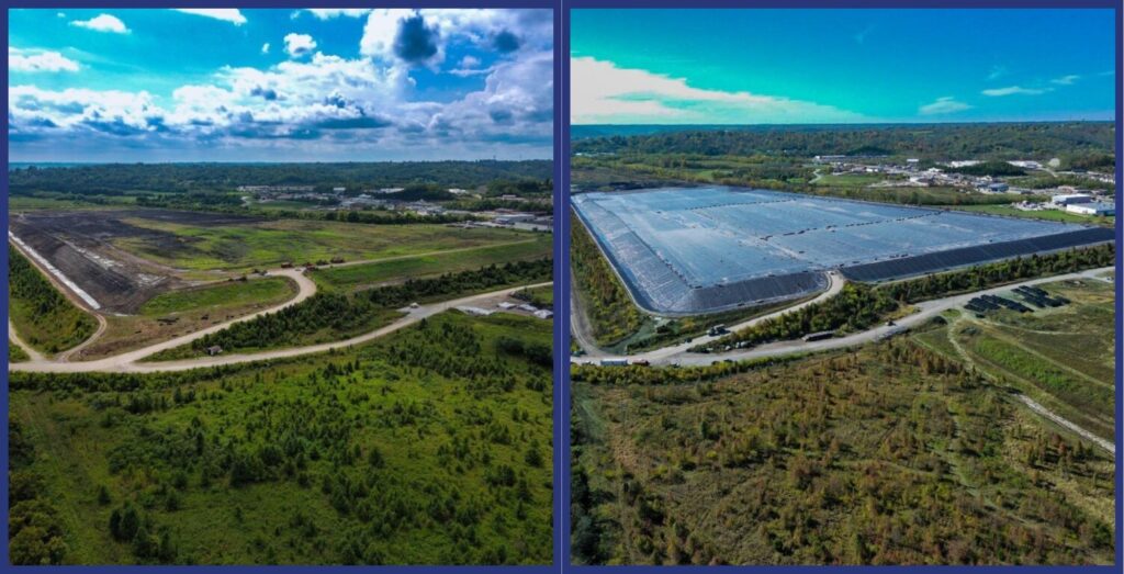 fly ash pond closure